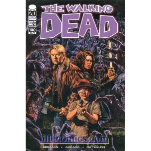 THE WALKING DEAD 100. COVER E. SEAN PHILLIPS. SOMETHING TO FEAR. FIRST PRINT.