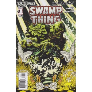 SWAMP THING 1. SECOND PRINT. DC RELAUNCH (NEW 52).