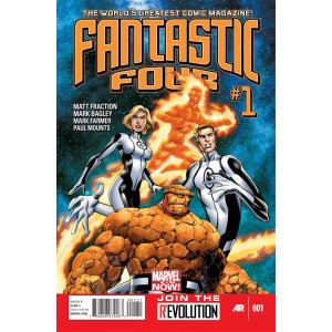 FANTASTIC FOUR 1. MARVEL NOW! FIRST PRINT