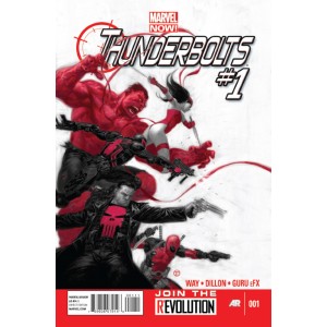 THUNDERBOLTS 1. MARVEL NOW! FIRST PRINT.