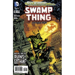 SWAMP THING 15. DC RELAUNCH (NEW 52). ROTWORLD.