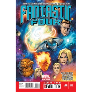 FANTASTIC FOUR 2. MARVEL NOW! FIRST PRINT.