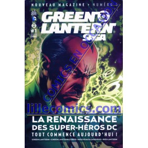 GREEN LANTERN SAGA 1. DC COMICS. LILLE COMICS. OCCASION.