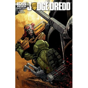 JUDGE DREDD 2. COVER A. FIRST PRINT.