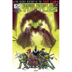 TEENAGE MUTANT NINJA TURTLES SECRET HISTORY OF THE FOOT CLAN 4. TMNT. 