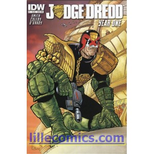 JUDGE DREDD YEAR ONE 1 OF 4. SUB COVER.