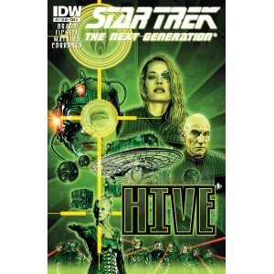 STAR TREK THE NEXT GENERATION. HIVE. COMPLETE SET 1 to 4.