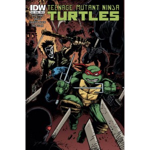TEENAGE MUTANT NINJA TURTLES 22. CITY FALL. COVER B. TMNT