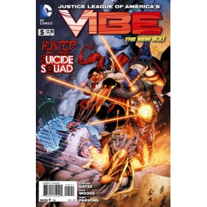 JUSTICE LEAGUE OF AMERICA'S VIBE 5. DC RELAUNCH (NEW 52)