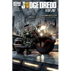 JUDGE DREDD YEAR ONE. COMPLETE SET 1 TO 4.