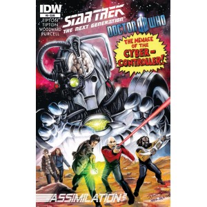 STAR TREK THE NEXT GENERATION & 11TH DOCTOR WHO. ASSIMILATION 2. COVER 8 A.