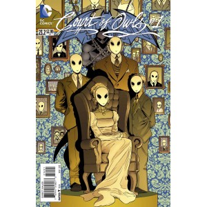 BATMAN AND ROBIN 23-2 COURT OF OWLS. (NEW 52). COVER 3D FIRST PRINT.