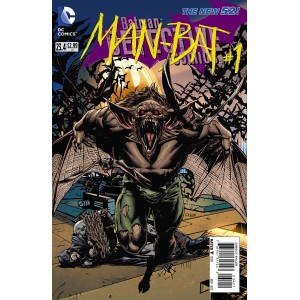 BATMAN DETECTIVE COMICS 23-4 MAN BAT. COVER 3D FIRST PRINT.