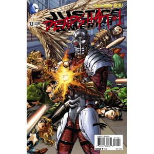 JUSTICE LEAGUE OF AMERICA 7-1 DEADSHOT. COVER 3D. FIRST PRINT.