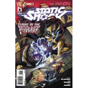 STATIC SHOCK 5. DC RELAUNCH (NEW 52)