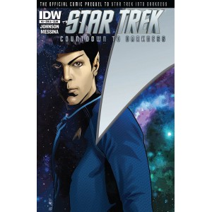 STAR TREK COUNTDOWN TO DARKNESS 3. COVER A. IDW PUBLISHING.