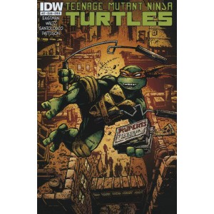 TEENAGE MUTANT NINJA TURTLES 27. CITY FALL. COVER B. TMNT