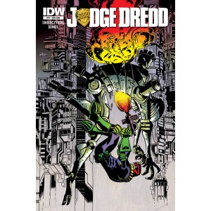 JUDGE DREDD 19. SUBSCRIPTION COVER. IDW PUBLISHING.