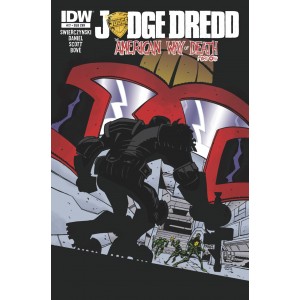 JUDGE DREDD 17. SUBSCRIPTION. IDW PUBLISHING.