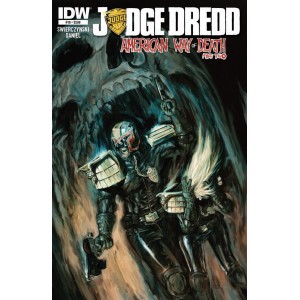 JUDGE DREDD 18. COMICS COVER. IDW PUBLISHING.
