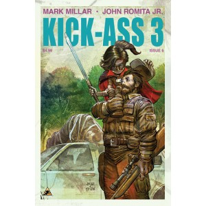 KICK-ASS V3 6. COVER A. JOHN ROMITA JR. MARVEL NOW.