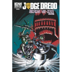 JUDGE DREDD 20. SUBSCRIPTION COVER. IDW PUBLISHING.