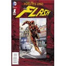 FLASH FUTURES END 1. 3-D MOTION COVER. DC NEWS 52.