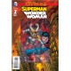 SUPERMAN AND WONDER WOMAN FUTURES END 1. 3-D MOTION COVER. DC NEWS 52.