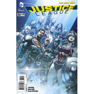 JUSTICE LEAGUE 34. DC RELAUNCH (NEW 52).