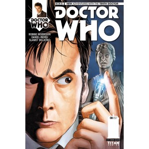 DOCTOR WHO. THE 10TH DOCTOR 8. COMICS COVER. TITANS COMICS.