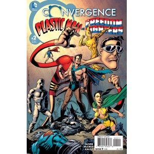 CONVERGENCE PLASTIC MAN AND THE FREEDOM FIGHTERS 2. DC COMICS.