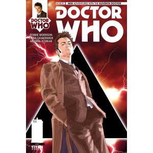 DOCTOR WHO. THE 10TH DOCTOR 11. COMICS COVER. TITANS COMICS.