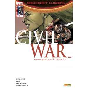 CIVIL WAR 3. SECRET WARS. MARVEL. LILLE COMICS. OCCASION.