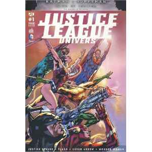 JUSTICE LEAGUE UNIVERS 1. DC COMICS. LILLE COMICS. OCCASION.
