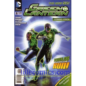 GREEN LANTERN 8. COMBO PACK. DC RELAUNCH (NEW 52)  