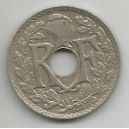 25 CENTIMES. 1925 LINDAUER. LILLE COLLECTIONS..