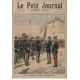 LE PETIT JOURNAL 351 DU 8 AOUT 1897. LE DRAPEAU DES DOUANIERS. LILLE COLLECTIONS