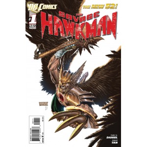 SAVAGE HAWKMAN 1. SECOND PRINT. DC RELAUNCH (NEW 52)