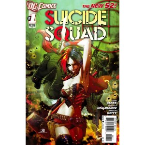 SUICIDE SQUAD 1. SECOND PRINT. DC RELAUNCH (NEW 52)