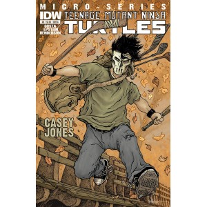 TEENAGE MUTANT NINJA TURTLES MICRO SERIES 6. CASEY JONES. COVER A. TMNT.