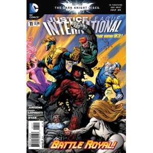 JUSTICE LEAGUE INTERNATIONAL 11. DC RELAUNCH (NEW 52) 