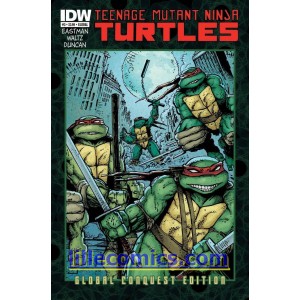 TEENAGE MUTANT NINJA TURTLES 3. GLOBAL CONQUEST EDITION. TMNT.