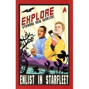 STAR TREK 4. COMICS COVER.