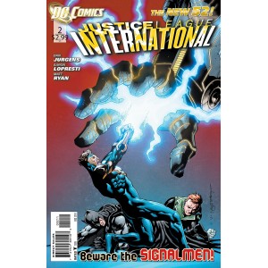 JUSTICE LEAGUE INTERNATIONAL 2. DC RELAUNCH (NEW 52) 