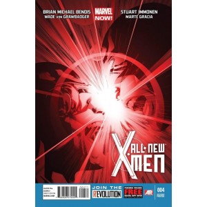 ALL NEW X-MEN 4. MARVEL NOW! SECOND PRINT.