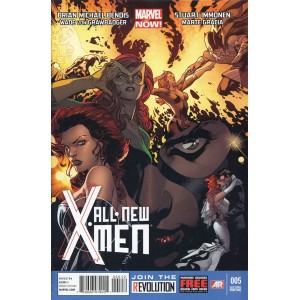 ALL NEW X-MEN 5. MARVEL NOW! SECOND PRINT.