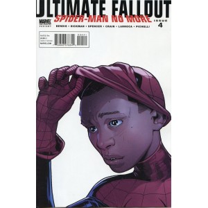 ULTIMATE FALLOUT 4. 2ND PRINT. SARA PICHELLI VARIANT COVER. MARVEL COMICS.