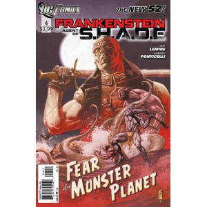 FRANKENSTEIN AGENT OF S.H.A.D.E. 4. DC RELAUNCH (NEW 52)