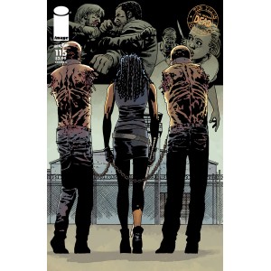 THE WALKING DEAD 115. COVER C. TENTH ANNIVERSARY.