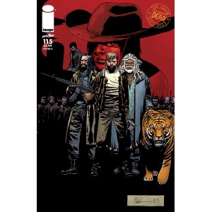 THE WALKING DEAD 115. COVER K. TENTH ANNIVERSARY.